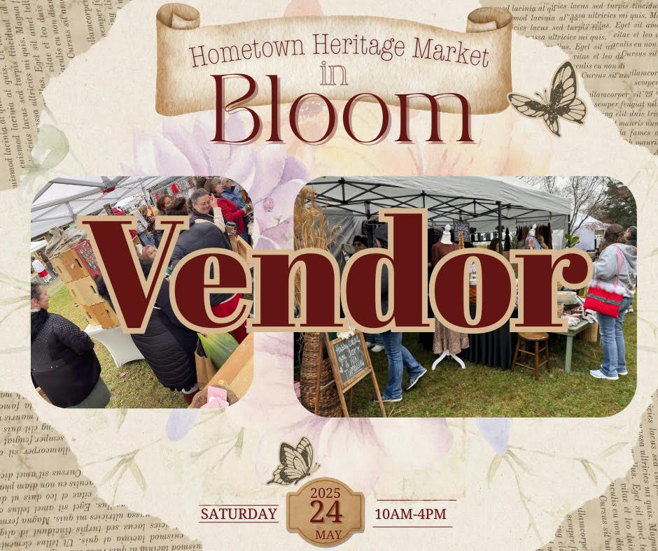Hometown Heritage Market in BLOOM--Trailer Space